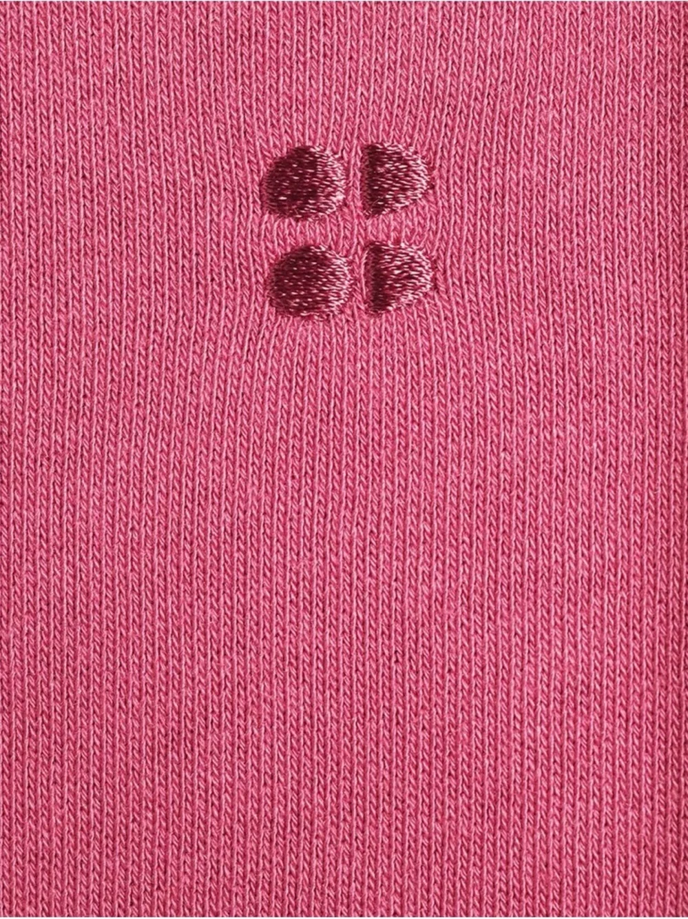 NWT Sweaty Betty After Class Crop Sweatshirt in Adventure Pink with Thumbholes - Picture 5 of 16